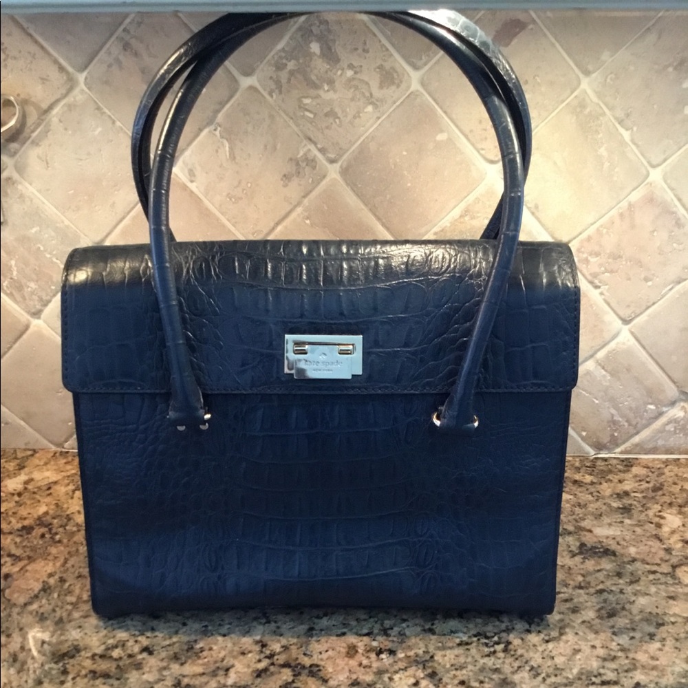 ♠️ Kate Spade ♠️ Navy Sinclair Orchard Handbag